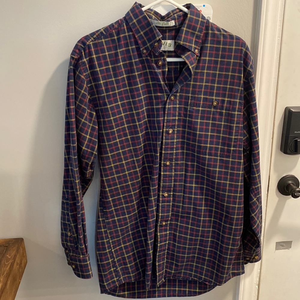 Orvis long sleeve button down shirt